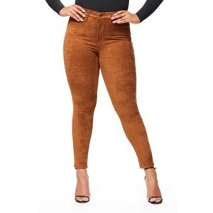 GOOD AMERICAN | Good Waist Suede Like Pants